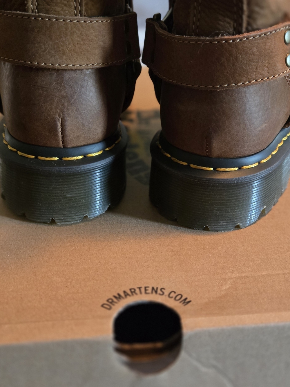 Dr. Martens Anistone Hi Boots - Brown - Picture 9 of 9